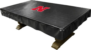 NEBRASKA BILLIARD TABLE COVER BLACK - NEBBTC600ST-9