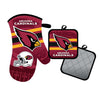Arizona Cardinals Oven Mitt and Pot Holder Set - Mojo Licensing