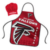 Atlanta Falcons Chef Hat and Apron Set - Mojo Licensing