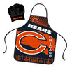 Chicago Bears Chef Hat and Apron Set - Mojo Licensing
