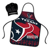 Houston Texans Chef Hat and Apron Set - Mojo Licensing
