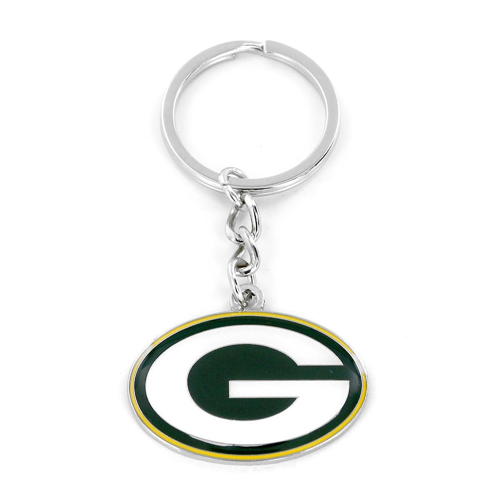 Green Bay Packers Keychain Logo - Aminco
