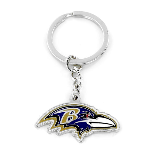 Baltimore Ravens Keychain Logo - Aminco