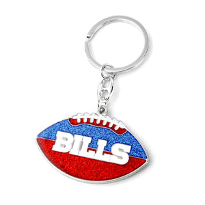 Buffalo Bills Keychain Football Glitter - Aminco