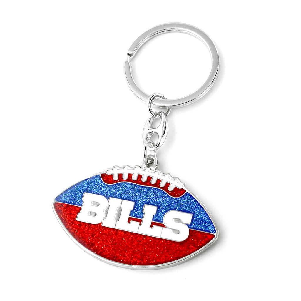 Buffalo Bills Keychain Football Glitter - Aminco