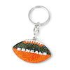 Cincinnati Bengals Keychain Football Glitter - Aminco