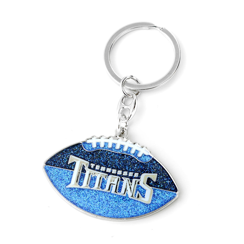 Tennessee Titans Keychain Football Glitter - Aminco
