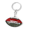 Arizona Cardinals Keychain Football Glitter - Aminco