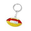 San Francisco 49ers Keychain Football Glitter - Aminco