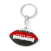 Tampa Bay Buccaneers Keychain Football Glitter - Aminco