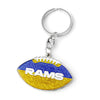 Los Angeles Rams Keychain Football Glitter - Aminco