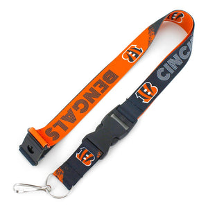 Cincinnati Bengals Lanyard Crossfade Design - Aminco
