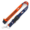 Denver Broncos Lanyard Crossfade Design - Aminco
