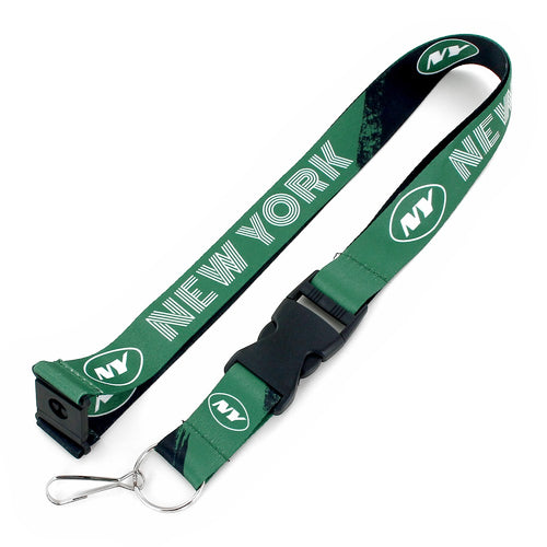 New York Jets Lanyard Crossfade Design - Aminco