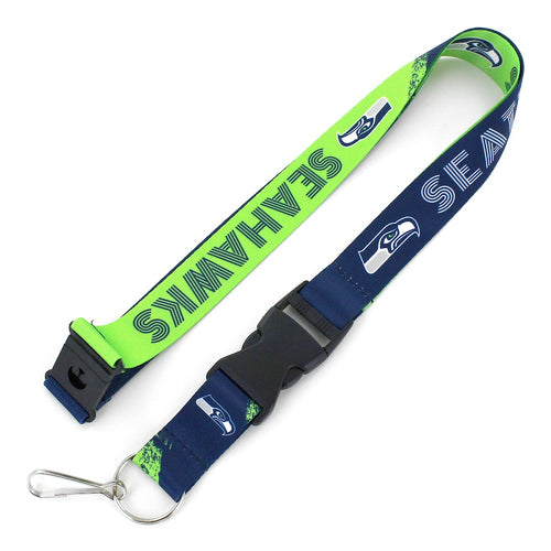 Seattle Seahawks Lanyard Crossfade Design - Aminco