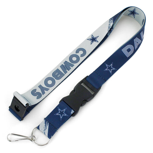 Dallas Cowboys Lanyard Crossfade Design - Aminco