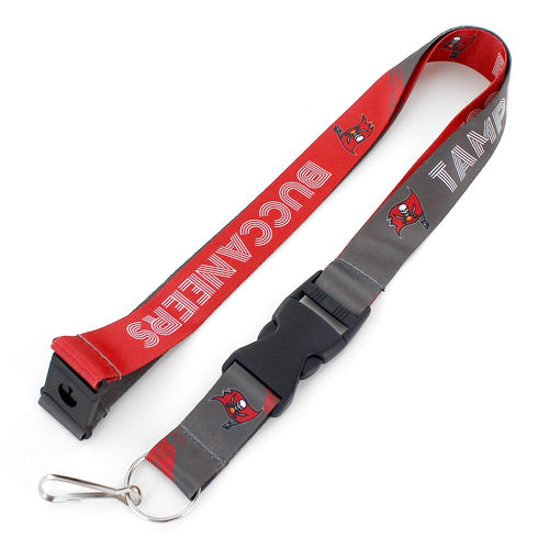 Tampa Bay Buccaneers Lanyard Crossfade Design - Aminco