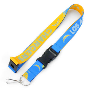 Los Angeles Chargers Lanyard Crossfade Design - Aminco