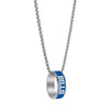 Buffalo Bills Necklace Fashion Ring Pendant Silver - Aminco