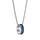 Seattle Seahawks Necklace Fashion Ring Pendant Silver - Aminco