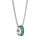 Philadelphia Eagles Necklace Fashion Ring Pendant Silver - Aminco
