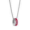 Arizona Cardinals Necklace Fashion Ring Pendant Silver - Aminco