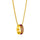 Washington Commanders Necklace Fashion Ring Pendant Gold - Aminco