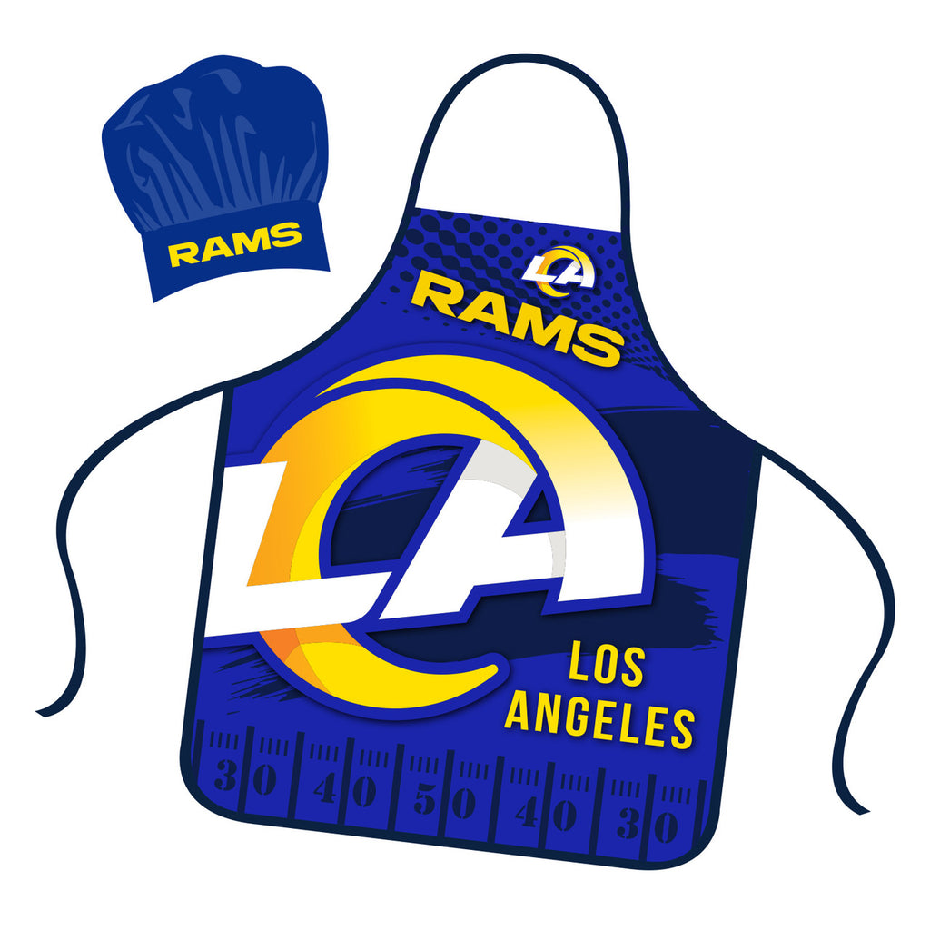 Los Angeles Rams Chef Hat and Apron Set - 1