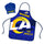 Los Angeles Rams Chef Hat and Apron Set - 1