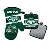 New York Jets Oven Mitt and Pot Holder Set - Mojo Licensing
