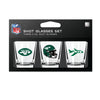 New York Jets Shot Glass Set 3 Pack - Mojo Licensing