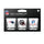 New England Patriots Shot Glass Set 3 Pack - Mojo Licensing