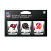 Tampa Bay Buccaneers Shot Glass Set 3 Pack - Mojo Licensing