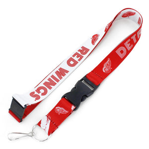 Detroit Red Wings Lanyard Crossfade Design - Special Order - Aminco