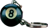 Action NI8BK1 8 - Ball Key Chain Novelty Items