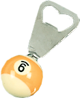 Action NI9BBO 9-Ball Bottle Opener Novelty Items