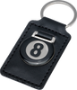 Action NIKC8 8-Ball Leather Key Chain Novelty Items