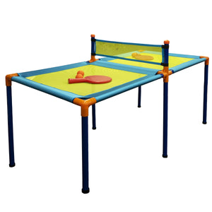 AojI AJ2155-2PPM 51 in. Paddle Ball Table Set  Multi Color