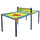 AojI AJ2155-2PPM 51 in. Paddle Ball Table Set  Multi Color