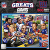 New York Giants Puzzle 500 Piece All-Time Greats - Masterpieces Puzzle Company