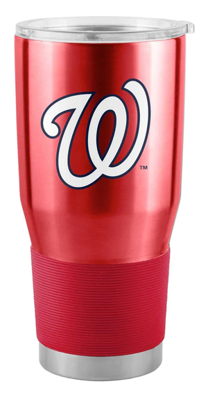 Washington Nationals Travel Tumbler 30oz Stainless Steel - Logo Brands