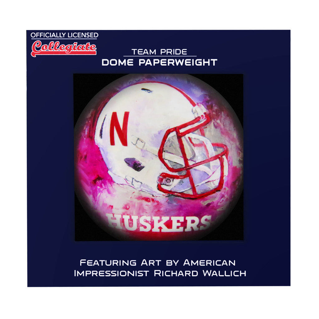 Nebraska Cornhuskers Paperweight Domed - Sporticulture
