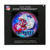 New England Patriots Paperweight Domed - Sporticulture