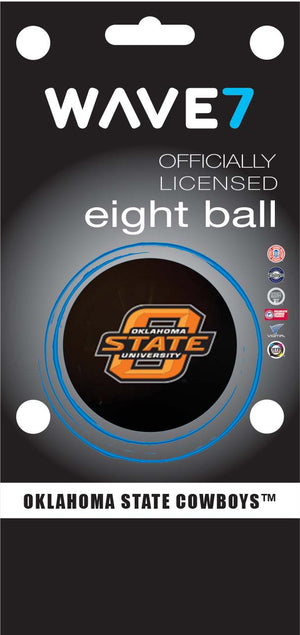 OKLAHOMA STATE EIGHT BALL BLACK - OKSBBE100