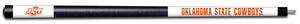 OKLAHOMA STATE ENGRAVED BILLIARD CUE WHITE / ORANGE - OKSBCE201
