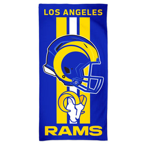 Los Angeles Rams Towel 30x60 Beach Style - WinCraft