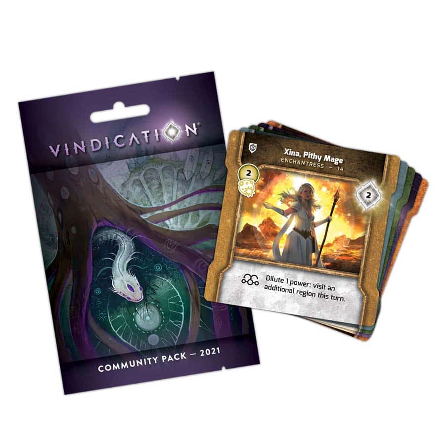 Orange Nebula -  Vindication: Community Card Pack (2021) Pre-Order