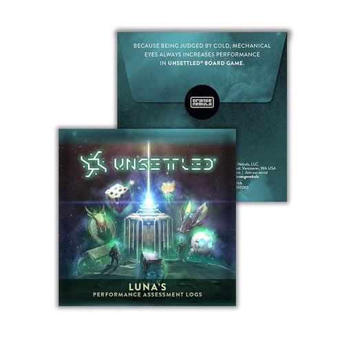Orange Nebula -  Unsettled: Luna's Performance Assessment Logs