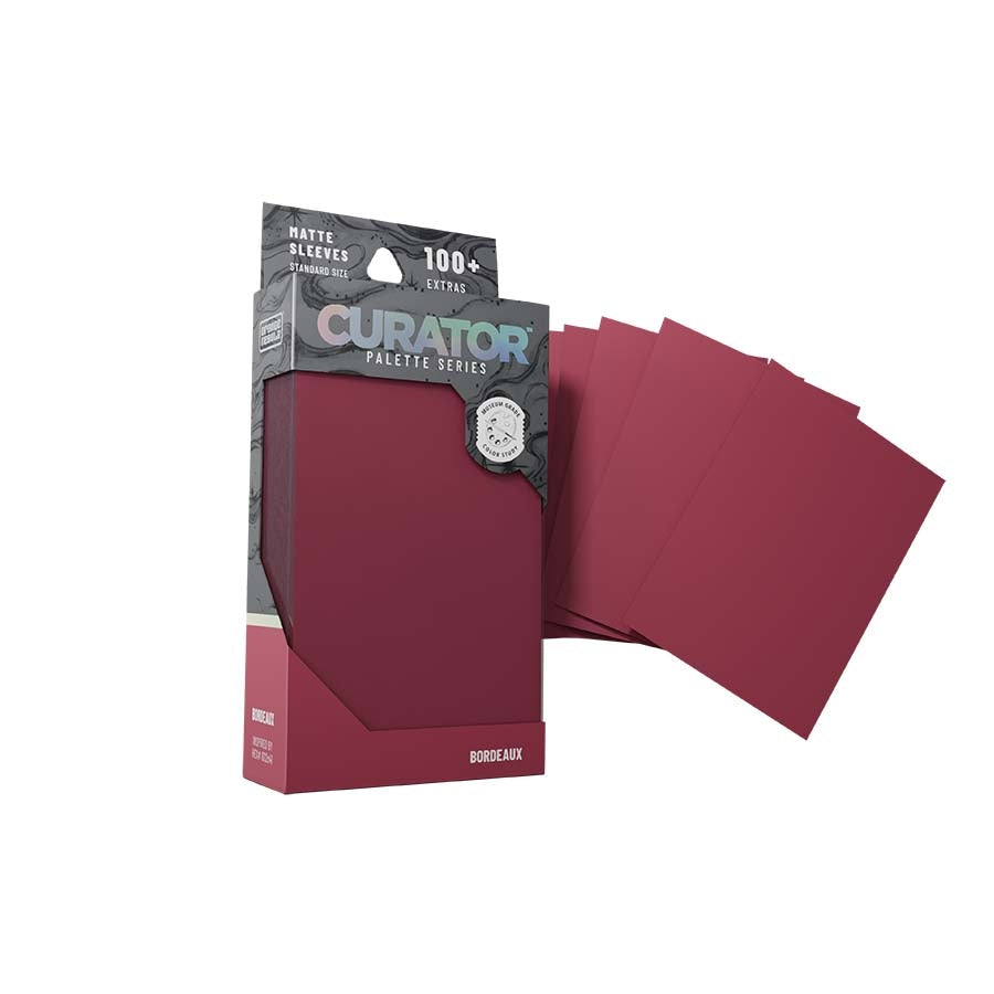 Orange Nebula: Curator: Palette Sleeves: Bordeaux (100Ct) Pre-Order