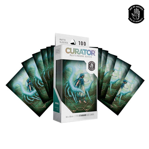 Orange Nebula: Curator: Masterwork Sleeves: Guidance (Brittany Bowman) (100Ct)